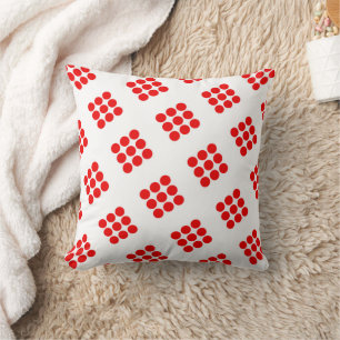 Red dots  cushion