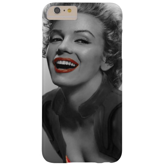 Red Dots Marilyn Case-Mate iPhone Case (Back)