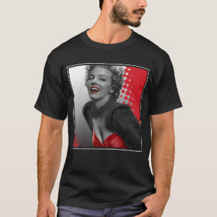 Red Dots Marilyn T-Shirt