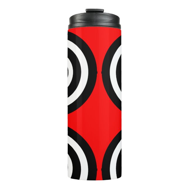 Red dots thermal tumbler (Front)