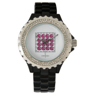 Red Dotted Pattern Watch