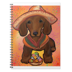 Red Doxie Notebook