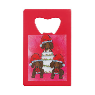 Red Doxies Christmas