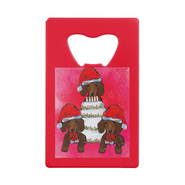 Red Doxies Christmas (Front)