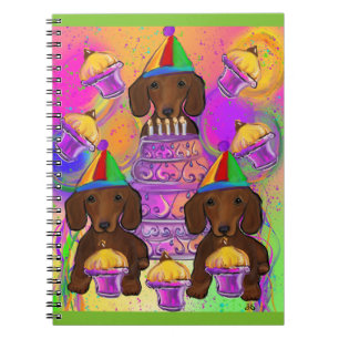 Red Doxies Notebook