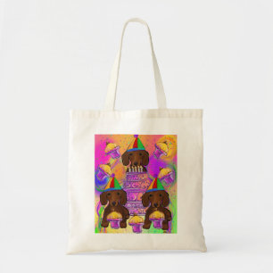 Red Doxies Tote Bag