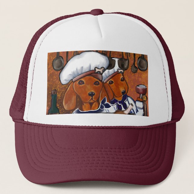 Red Doxies Trucker Hat (Front)