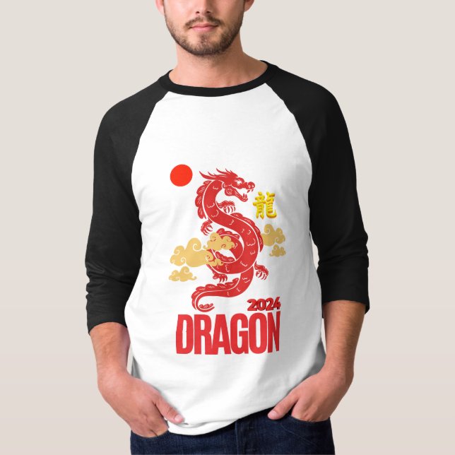 Red dragon 2024 T-Shirt (Front)