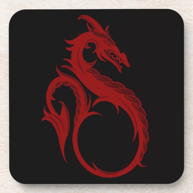Red Dragon Apalala Coasters (Front)