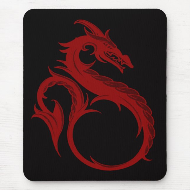 Red Dragon Apalala Mouse Pad (Front)