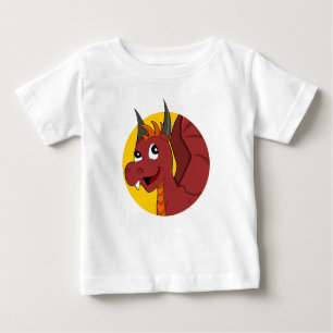 Red dragon cartoon baby T-Shirt