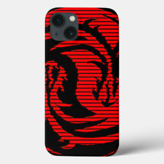 Red dragon iPhone 13 case