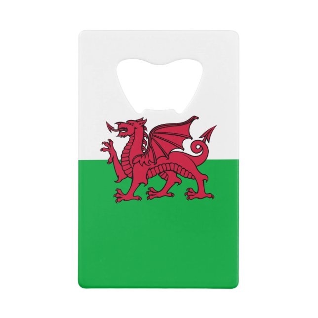 Red Dragon Celtic Flag of Wales & Welsh (Front)