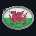 Red Dragon Celtic Flag of Wales & Welsh Belt Buckle<br><div class="desc">A Dragon's Destiny: A New Flag for the Celts --- Inspired by the rich tapestry of Celtic history and mythology, the flag design incorporates traditional Celtic symbolism and a powerful red dragon. The flag's colour palette, featuring vibrant green and crisp white, evokes the lush landscapes and enduring spirit of Celtic...</div>