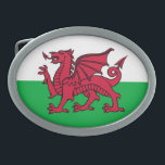 Red Dragon Celtic Flag of Wales & Welsh Belt Buckle<br><div class="desc">A Dragon's Destiny: A New Flag for the Celts --- Inspired by the rich tapestry of Celtic history and mythology, the flag design incorporates traditional Celtic symbolism and a powerful red dragon. The flag's colour palette, featuring vibrant green and crisp white, evokes the lush landscapes and enduring spirit of Celtic...</div>