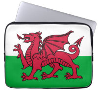 Red Dragon Celtic Flag of Wales & Welsh
