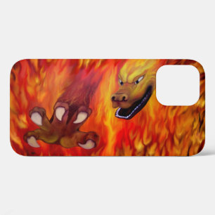 Red Dragon Claw iPhone 12 Case