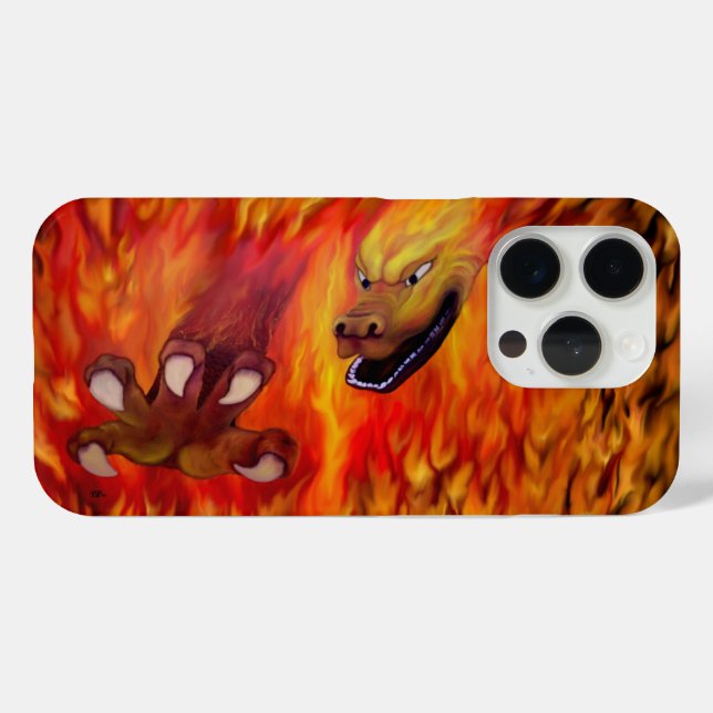 Red Dragon Claw Case-Mate iPhone Case (Back (Horizontal))