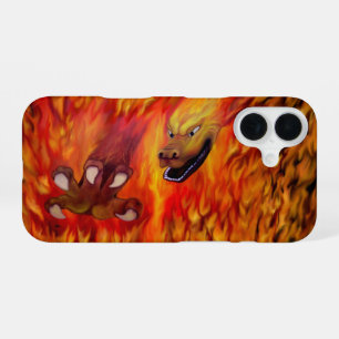 Red Dragon Claw iPhone 16 Case