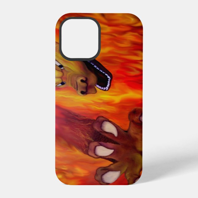Red Dragon Claw iPhone Case (Back)