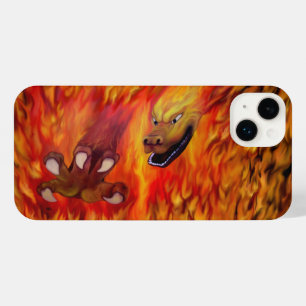 Red Dragon Claw iPhone 14 Plus Case