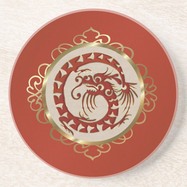 Red Dragon Coaster (Front)