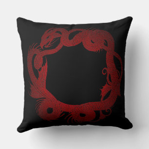 Red Dragon Cushion