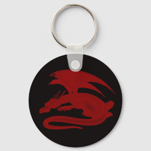 Red Dragon Drakon Maionios Key Chain