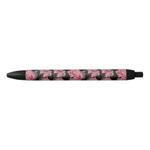 Red Dragon Galaxy Black Ink Pen