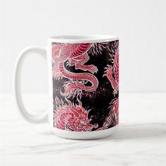 Red Dragon Galaxy Coffee Mug