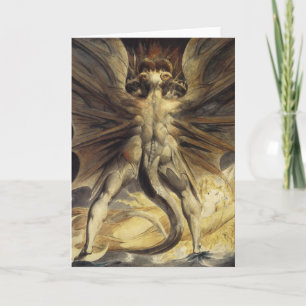 Red Dragon greeting card