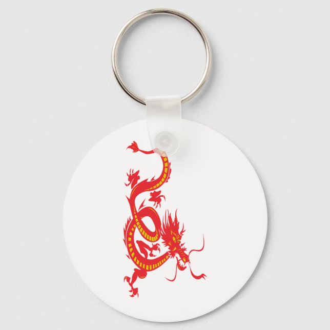 Red Dragon Key Ring (Front)