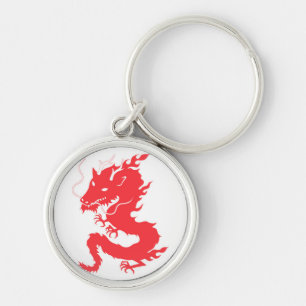 Red Dragon Keychain