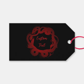 Red Dragon Personalised Gift Tags