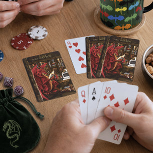 Red Dragon Podcast Fantasy Playing Cards