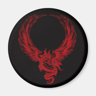 Red Dragon Ryuu Magnet