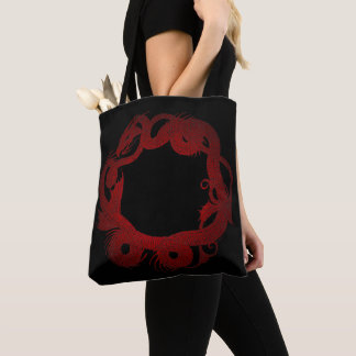 Red Dragon Tote Bag