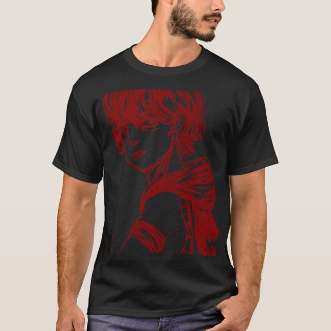 Red-drawn shirt (Front)