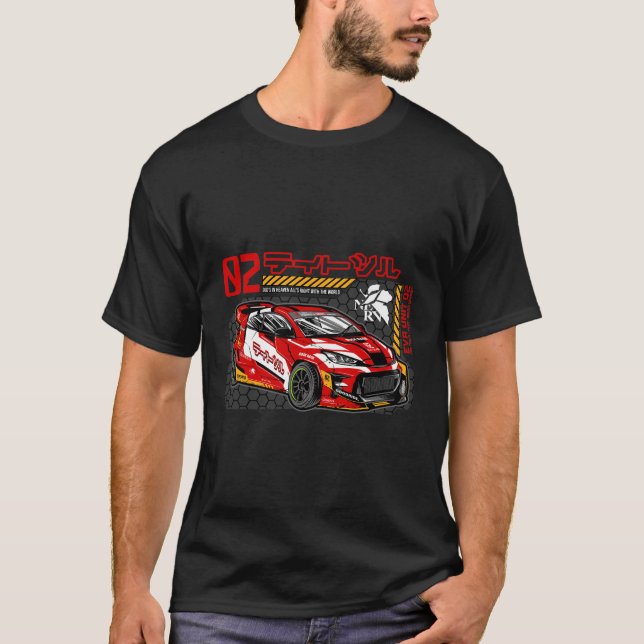 red drift 02 T-Shirt (Front)