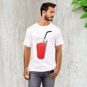 Red Drink Mens T-Shirt
