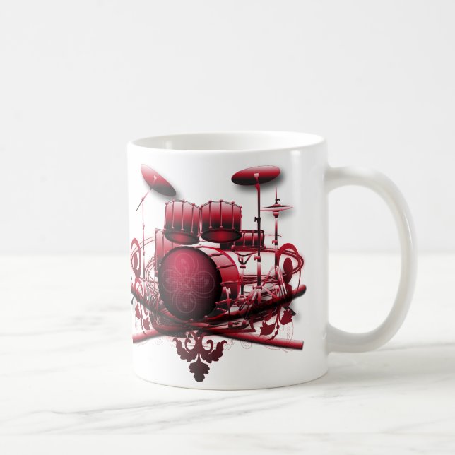 red-drum-design, red-drum-design coffee mug (Right)