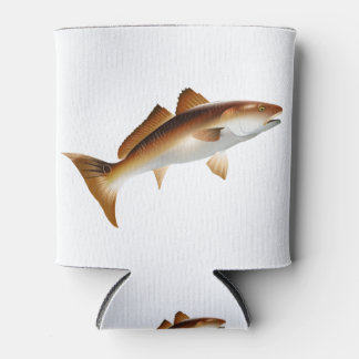 Red-Drum-Swimming Can Cooler