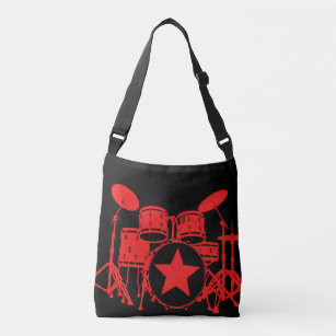 Red Drums Crossbody Bag
