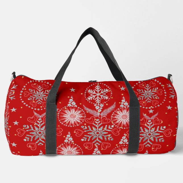 Red Duffel Bag  (Front)