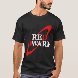 Red Dwarf Distressed Logo Pocket Position  Essenti T-Shirt