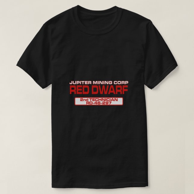 Red Dwarf - Krytie TV Essential T-Shirt (Design Front)