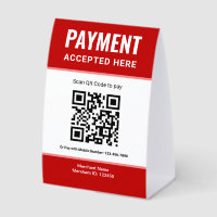 Red e-Wallet Scan to Pay QR Code Payment