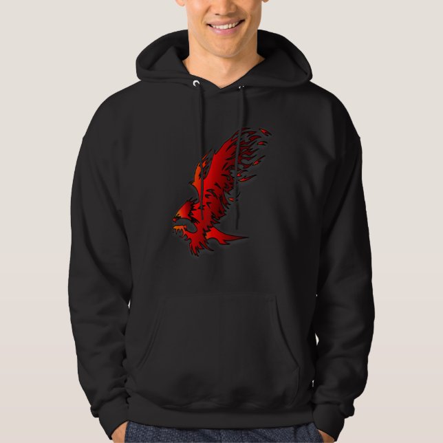 Red Eagle Hoodie (Front)