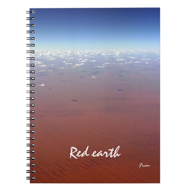 red earth notebook (Front)