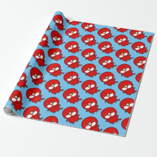 Red Eastern rosella Wrapping Paper